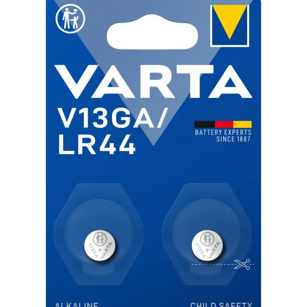 Pile V13GA/LR44 Varta x2