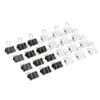 Pince double clip x24 métal