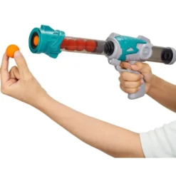 Pistolet à air comprimé avec cible mouvante et 10 balles
