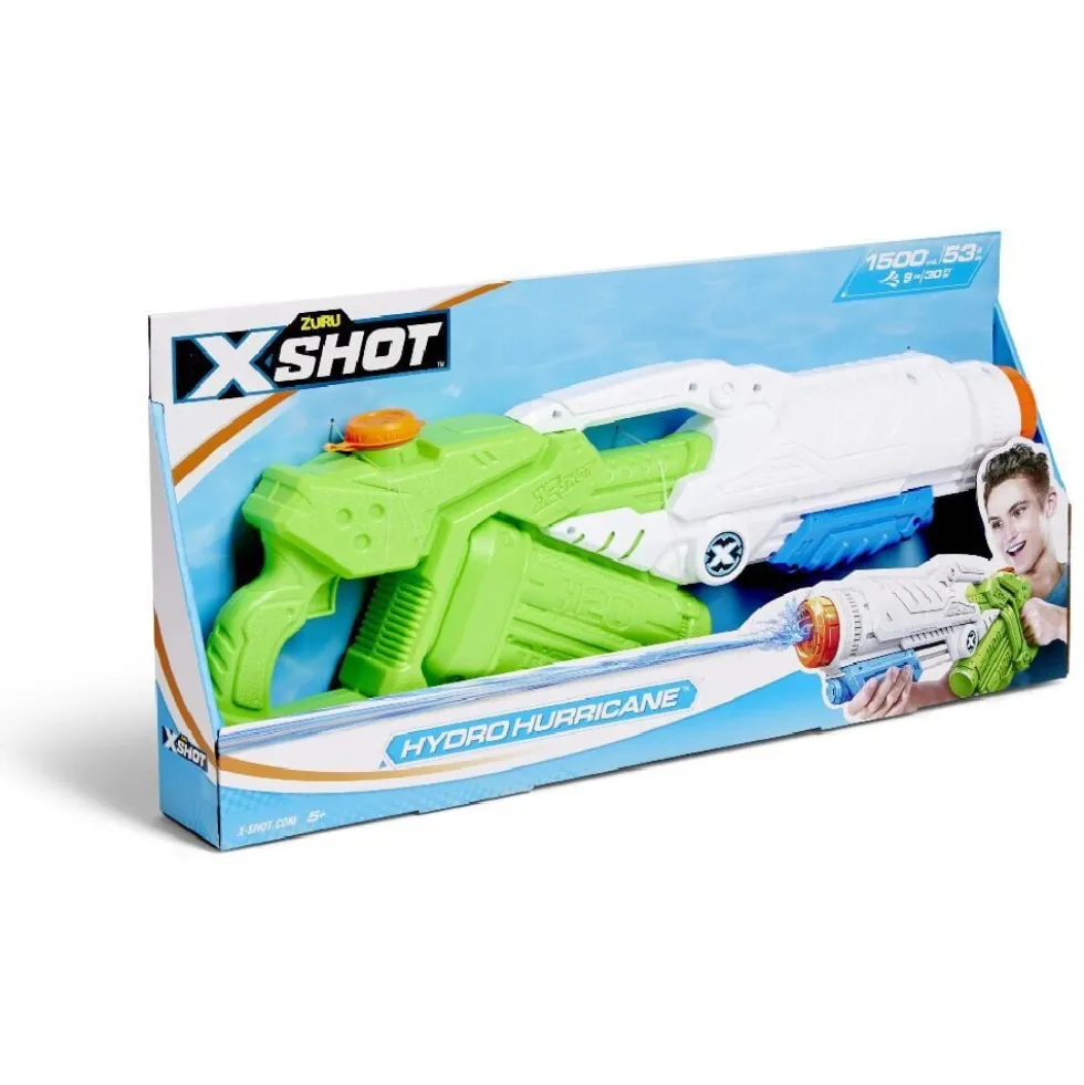 Pistolet d'eau 1,5L portée 9m