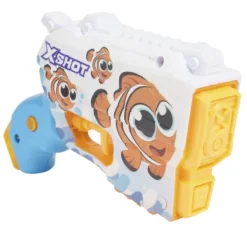 Pistolet à eau enfant remplissage rapide avec personnage 17x4,5xH13cm