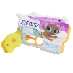 Pistolet à eau enfant remplissage rapide avec personnage 17x4,5xH13cm