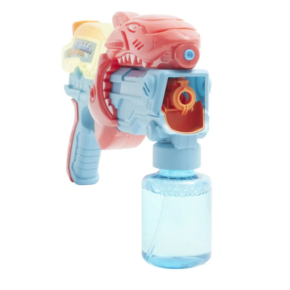Pistolet à eau enfant requin lance bulle 27x6,5xH17,5cm (2 modèles)
