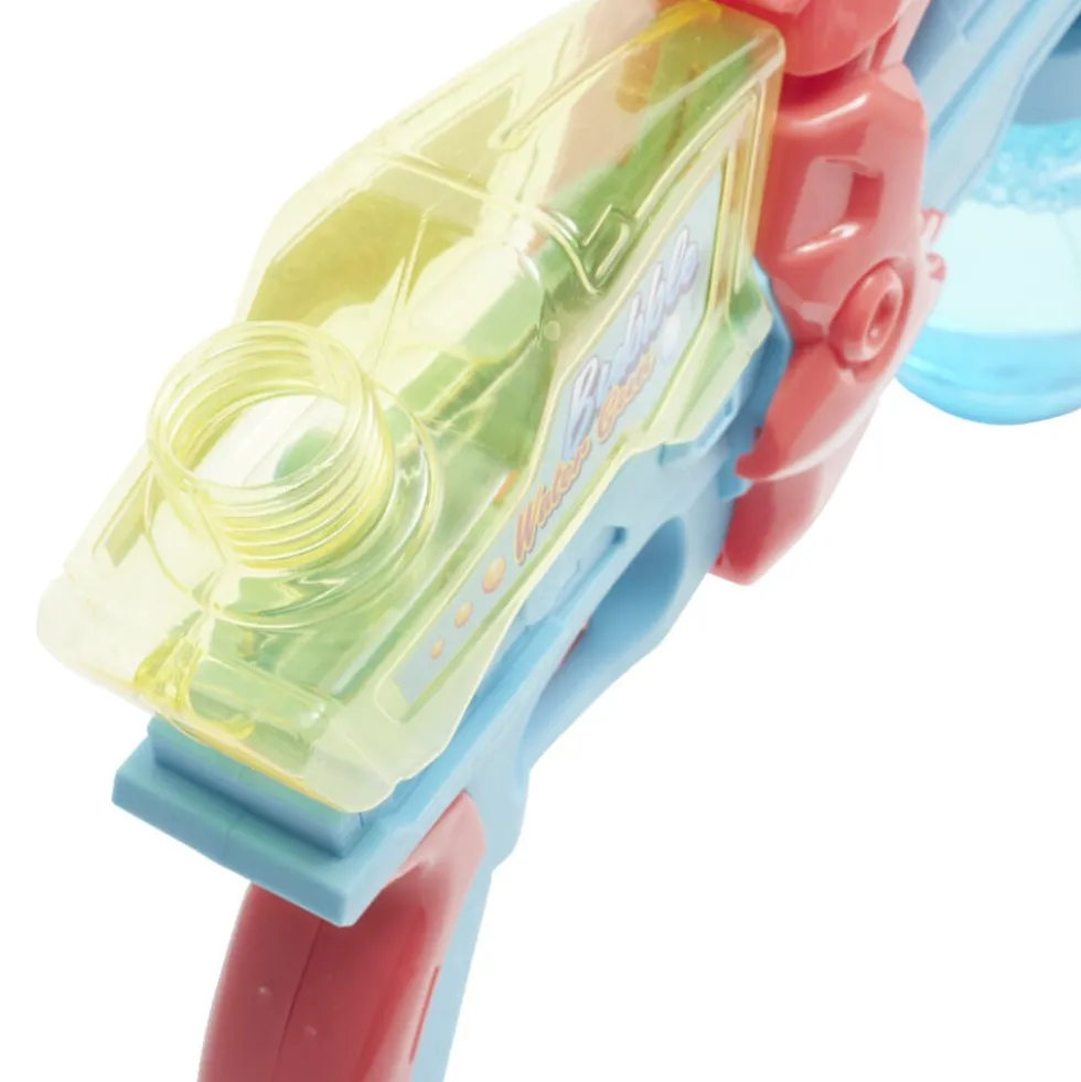 Pistolet à eau enfant requin lance bulle 27x6,5xH17,5cm (2 modèles)