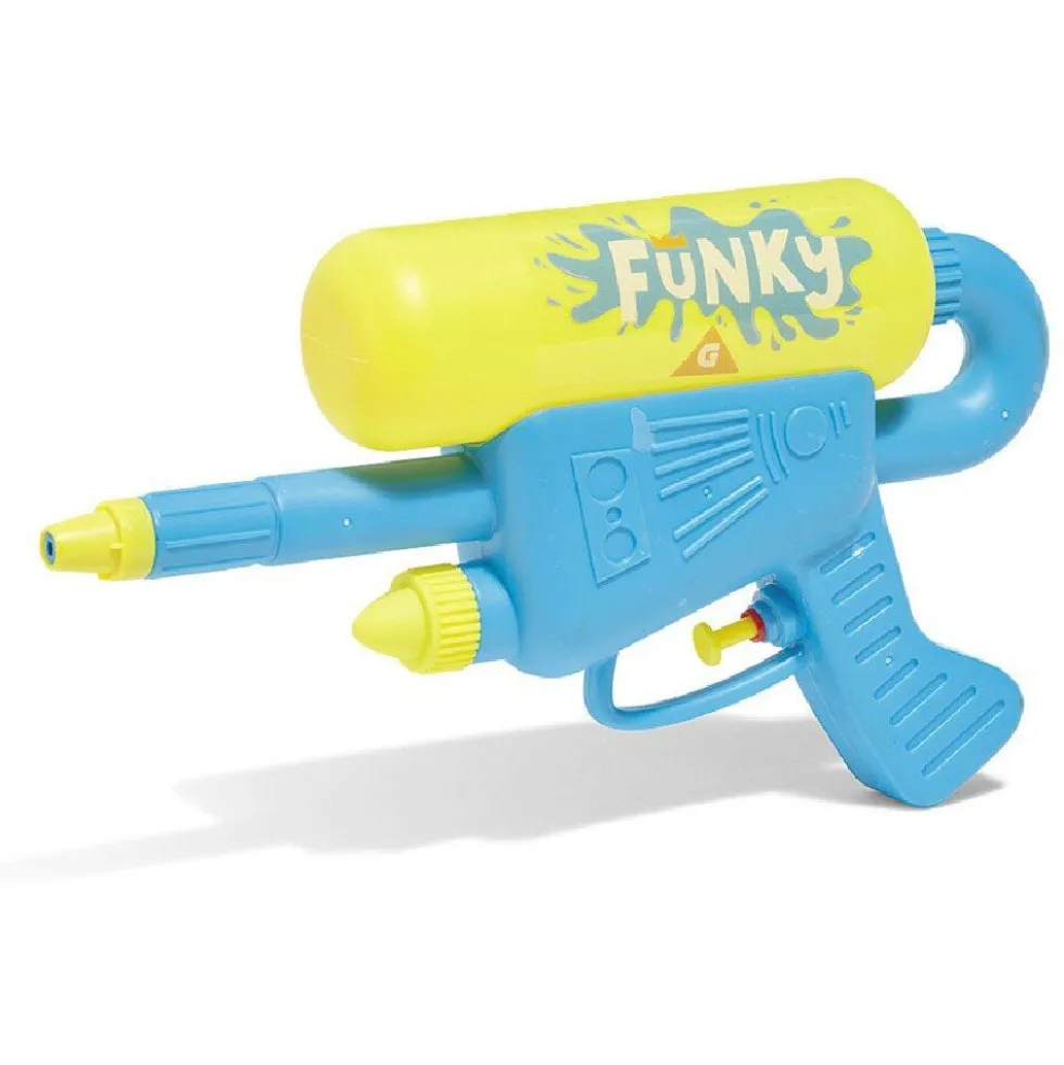 Pistolet à eau Funky coloré L25,5cm (3 modèles)