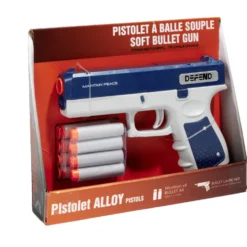 Pistolet fléchette plastique - 4 modèles