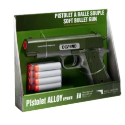 Pistolet fléchette plastique - 4 modèles