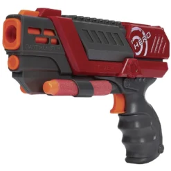Pistolet + 4 fléchettes en mousse
