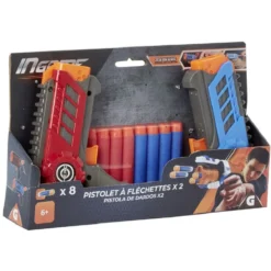 Pistolet à fléchettes x2
