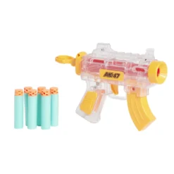 Pistolet miniature avec 6 fléchettes