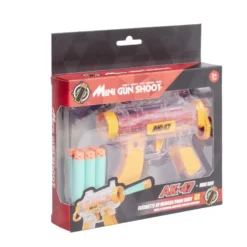Pistolet miniature avec 6 fléchettes
