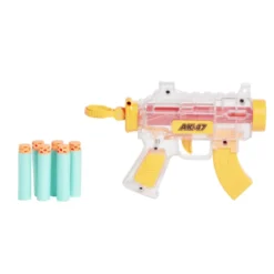 Pistolet miniature avec 6 fléchettes