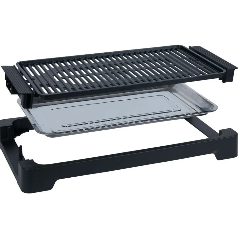 Plancha grill électrique Homday 29x53cm 2000W