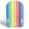 Planche de natation piscine arc-en-ciel