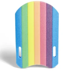 Planche de natation piscine arc-en-ciel