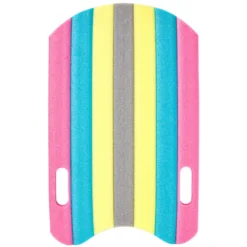 Planche de natation polyester multicolore
