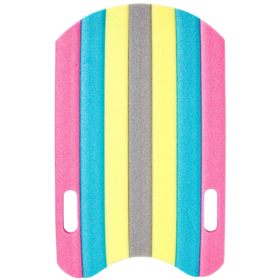 Planche de natation polyester multicolore