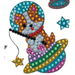 Planche de stickers à diamanter