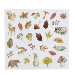 Planche stickers thème automne