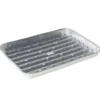 Plat à barbecue rectangulaire aluminium x5 L34x23xH3cm
