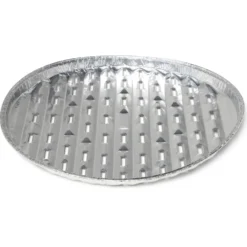 Plat à barbecue rond en aluminium x5 Ø34xH2cm