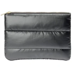 Pochette à cosmétiques matelassée design doudoune 25x18cm - 3 coloris