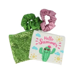 Pochette à cosmétique x2 + Élastique assorti x2