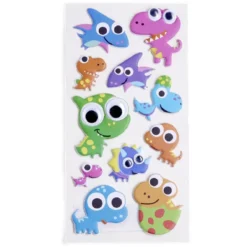 Pochette de stickers animaux (4 modèles)