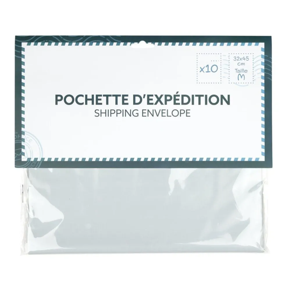 Pochette d'expédition x10 taille M 32x45cm