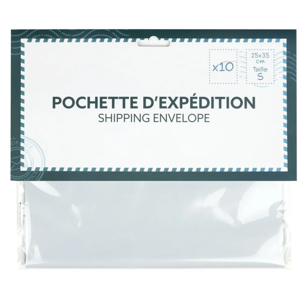 Pochette d'expédition x10 taille S 25x35cm