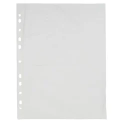 Pochette plastique A4 x25