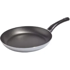 Poêle aluminium gris ou bleu Ø28 cm