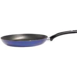 Poêle aluminium gris ou bleu Ø28 cm