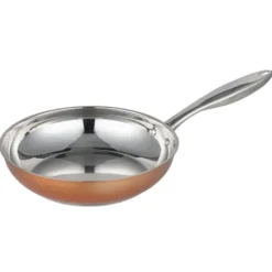 Poêle effet cuivre tous feux dont induction Ø24cm