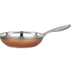 Poêle effet cuivre tous feux dont induction Ø24cm