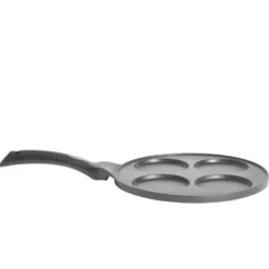 Poêle à pancakes tous feux dont induction aluminium noir Ø26,7cm
