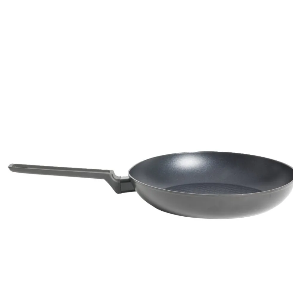 Poêle tous feux dont induction aluminium noir Ø28cm