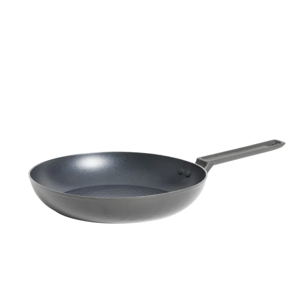 Poêle tous feux dont induction aluminium noir Ø28cm