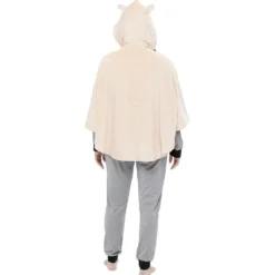 Poncho chat rose taille XS/S