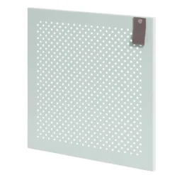 Porte Box Cube métal ajouré vert clair 32,2x32,2cm