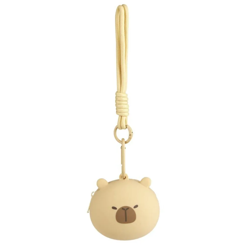Porte-clé avec porte-monnaie forme animal 100% silicone (2 modèles)