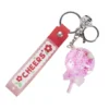 Porte-clé enfant forme sucette bonbon kawaii plastique 7x4xH11cm (3 modèles)