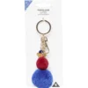 Porte-clé jeton colorblock