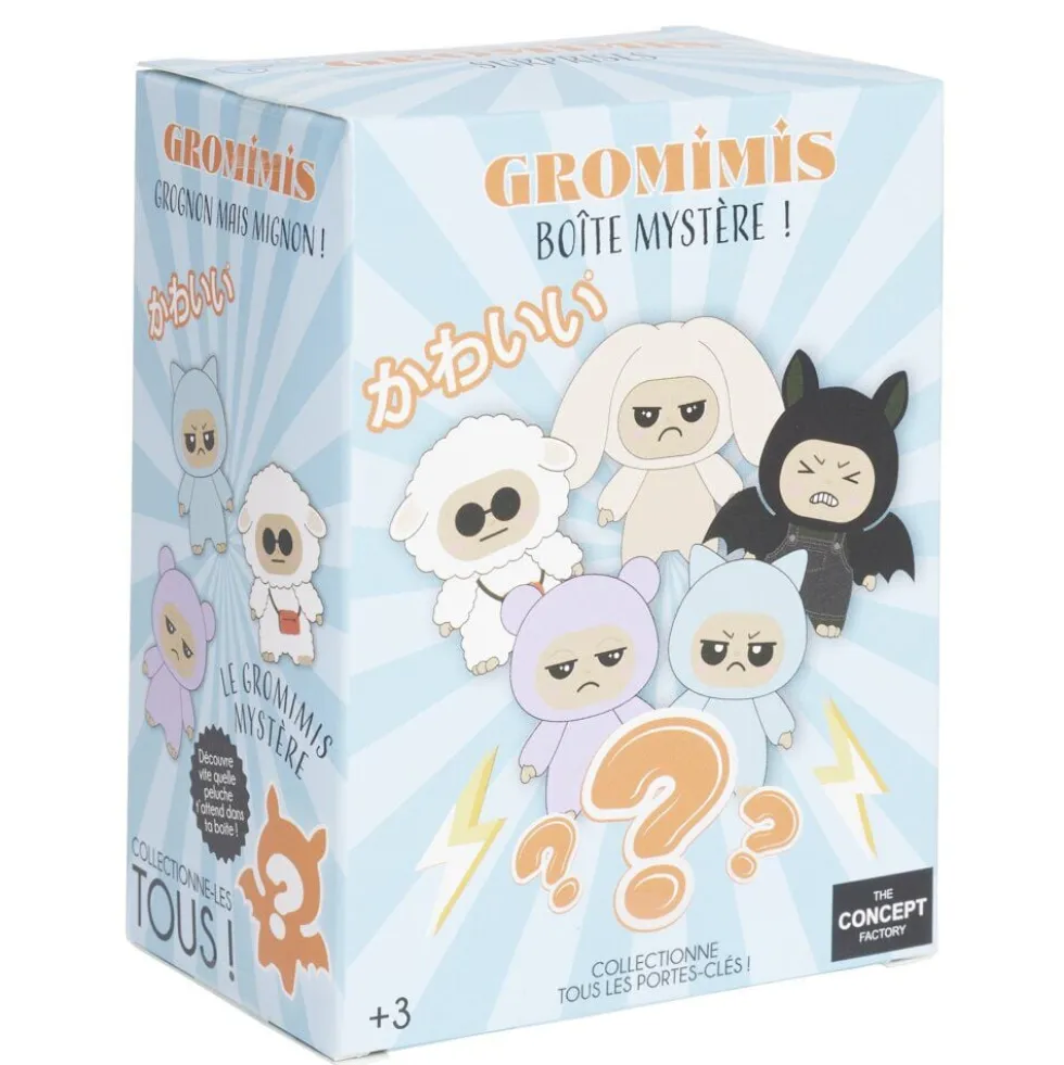 Porte-clé peluche Gromimis surprise à collectionner H10cm (plusieurs modèles)