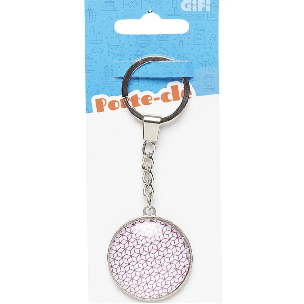 Porte clés en verre