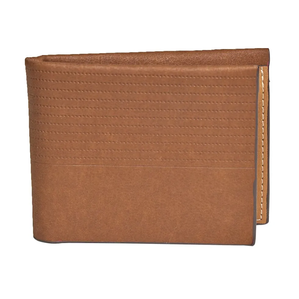 Portefeuille simili 9x11,5cm - 2 modèles marron ou noir