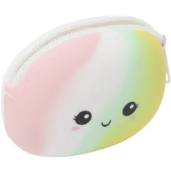 Porte-monnaie kawaii silicone L9xH8cm (4 modèles)