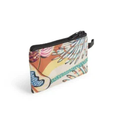 Porte monnaie polyester à imprimés - 3 modèles