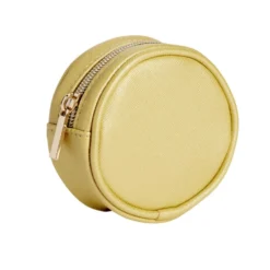 Porte-monnaie rond PVC Ø9x3,5cm