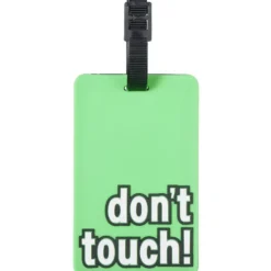 Porte étiquette de bagage Don't touch (3 modèles)